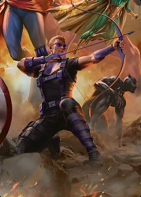Hawkeye, Trick Shot