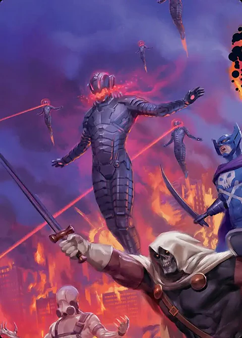 Ultron, Machine Overlord (Carta de Arte)