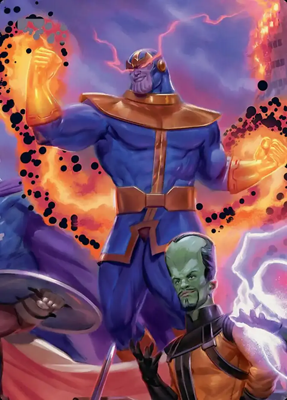 Thanos, Death's Consort (Carta de Arte) 1