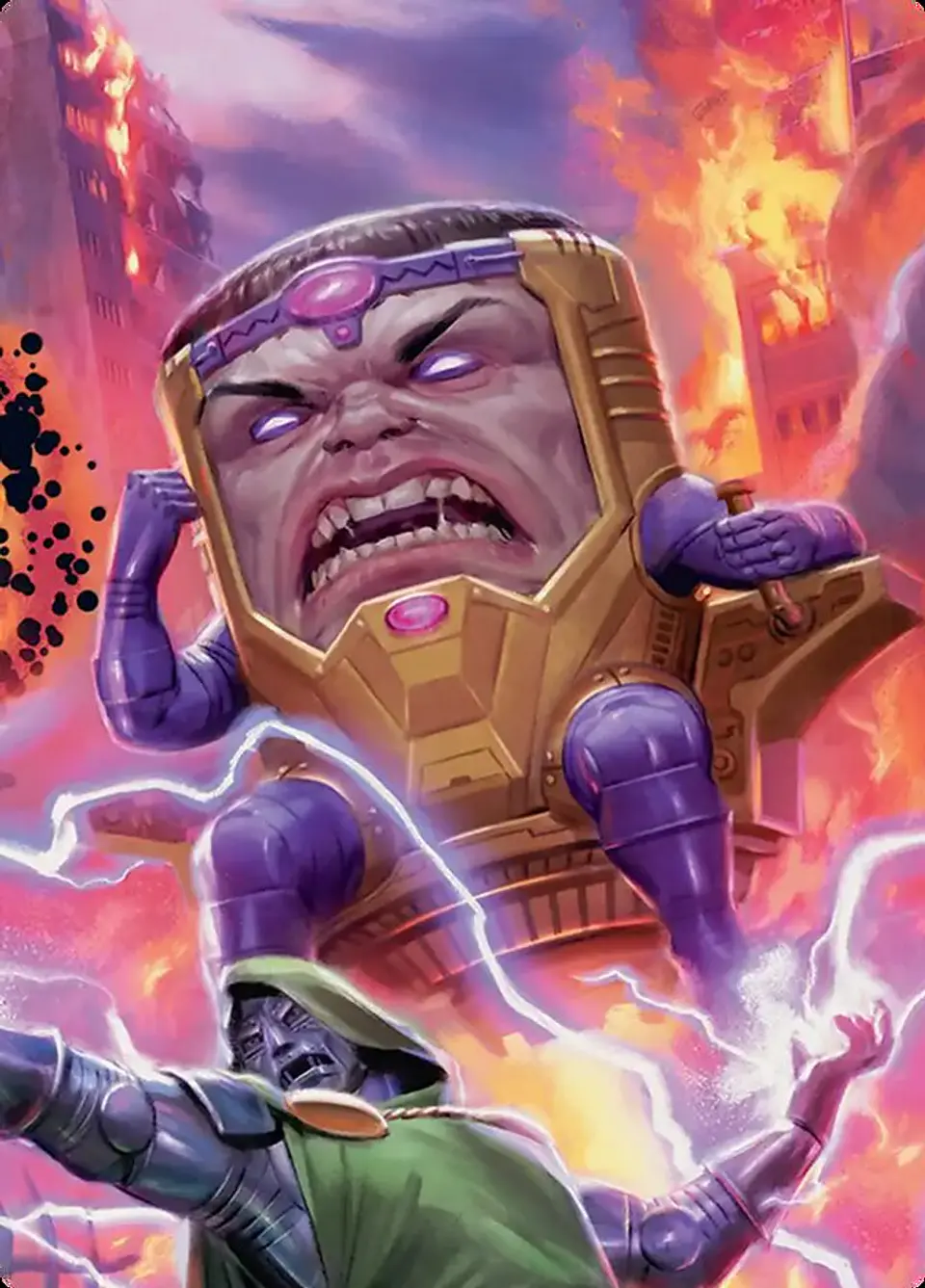 M.O.D.O.K., Evil Intellect (Carta de Arte) 1