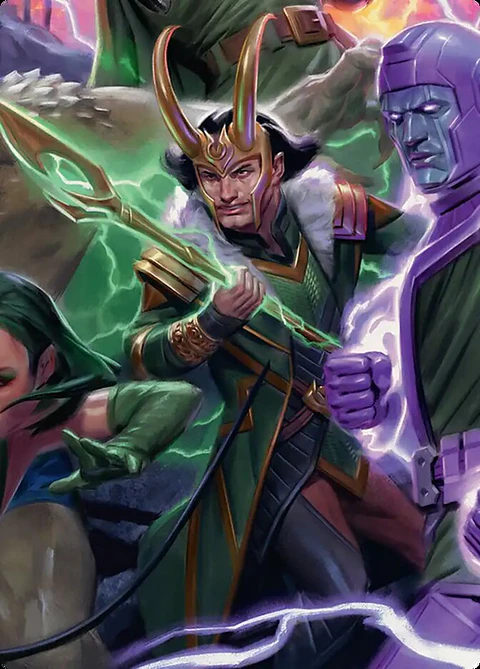 Loki, God of Lies (Carta de Arte)