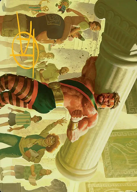 Hercules, Prince of Power (Carta de Arte)