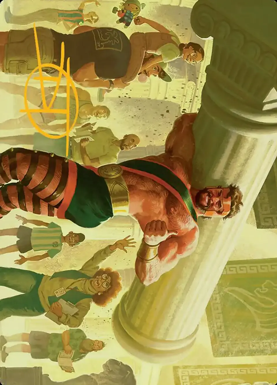Hercules, Prince of Power (Carta de Arte) 1