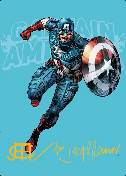 Captain America, Super-Soldier (Carta de Arte)