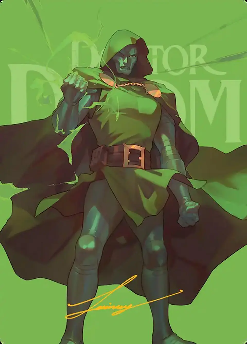 Doctor Doom (Carta de Arte) 1