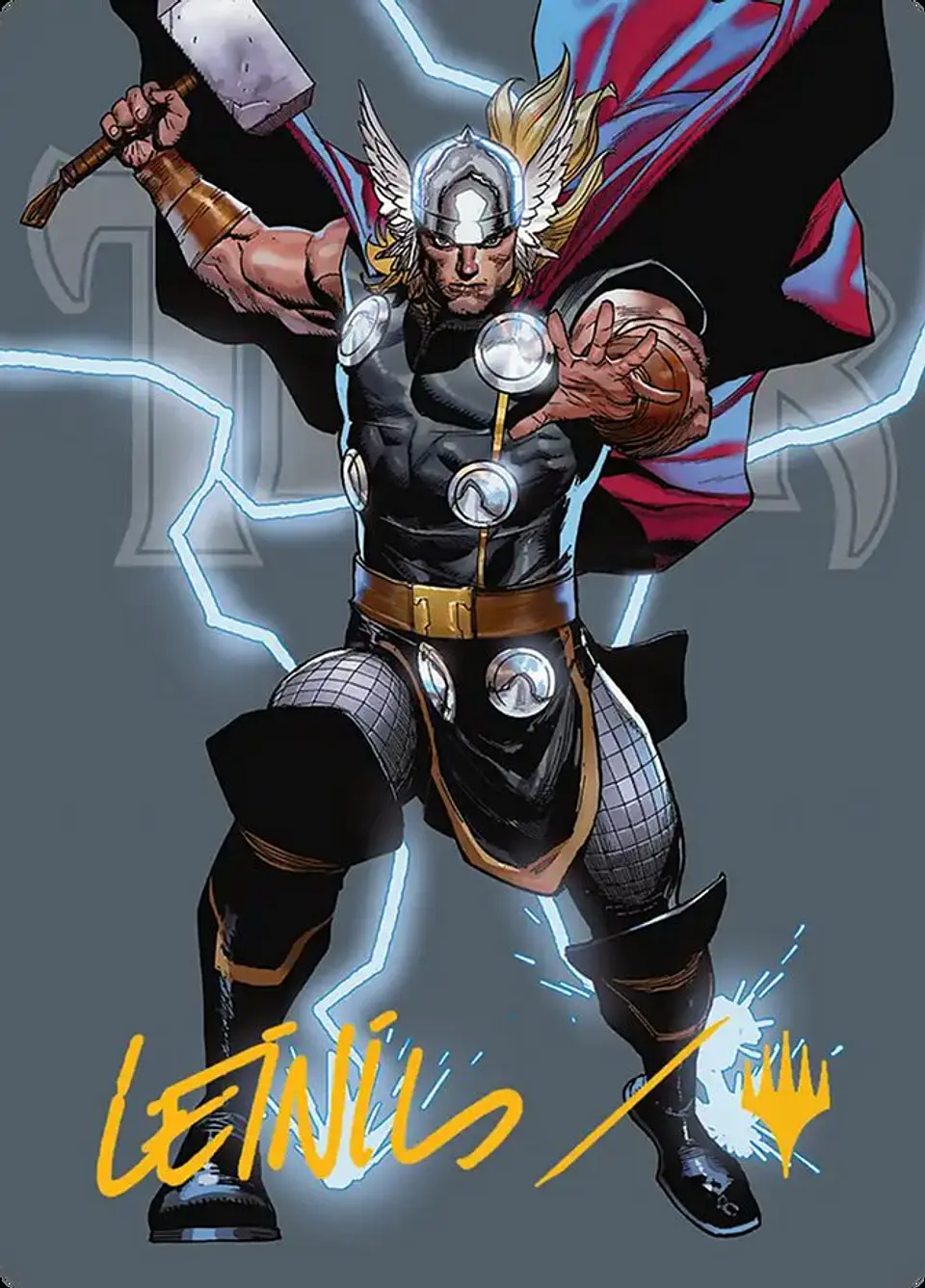 Thor, God of Thunder (Carta de Arte) 1