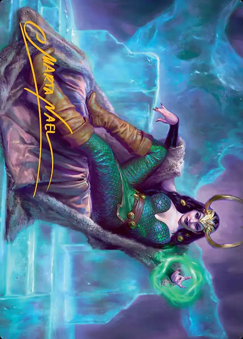 Lady Loki, Agent of Chaos (Carta de Arte)