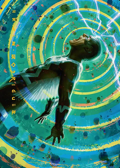 Black Bolt, Inhuman King (Carta de Arte)