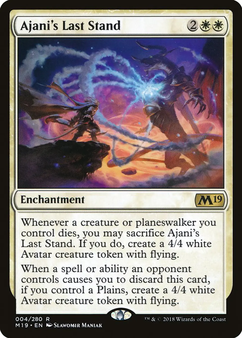 Ajani's Last Stand 1