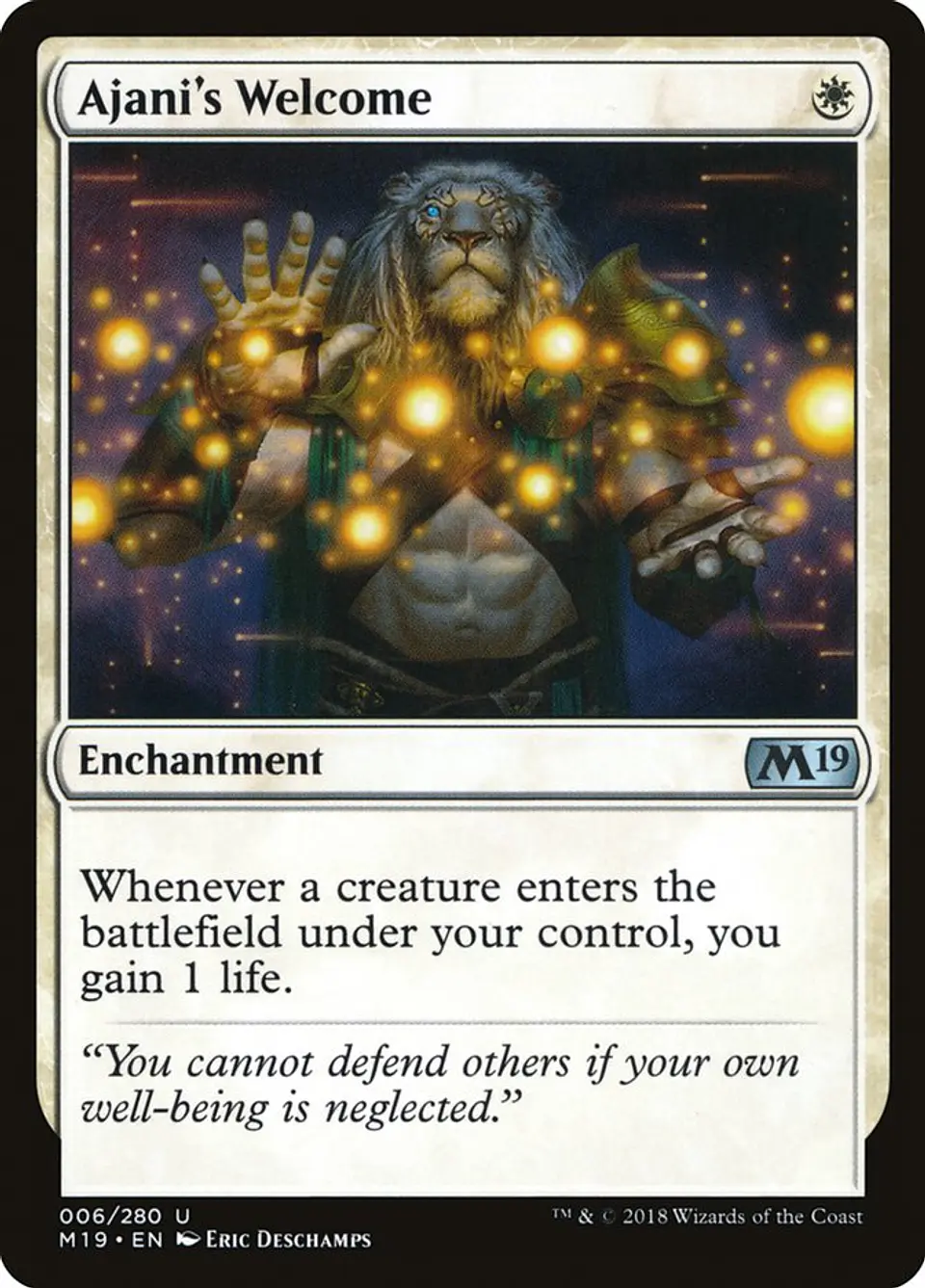 Ajani's Welcome 1
