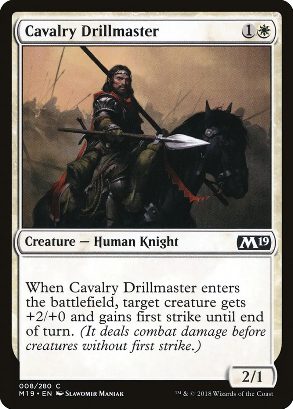 Cavalry Drillmaster 1