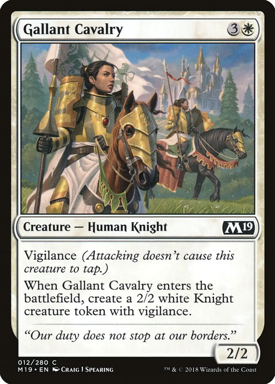 Gallant Cavalry 1