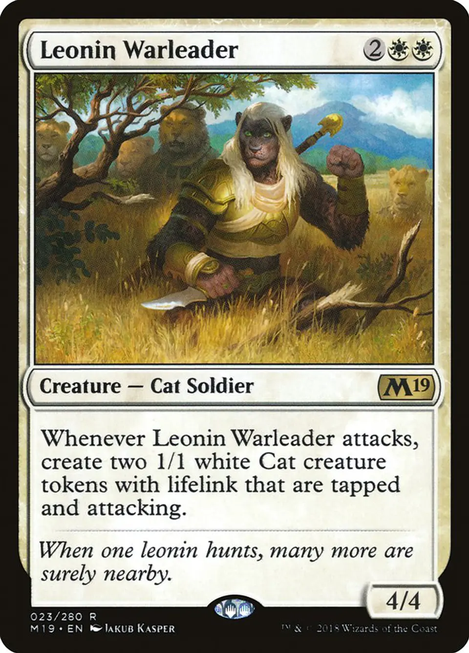 Leonin Warleader 1