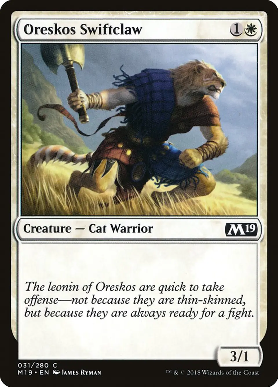 Oreskos Swiftclaw 1