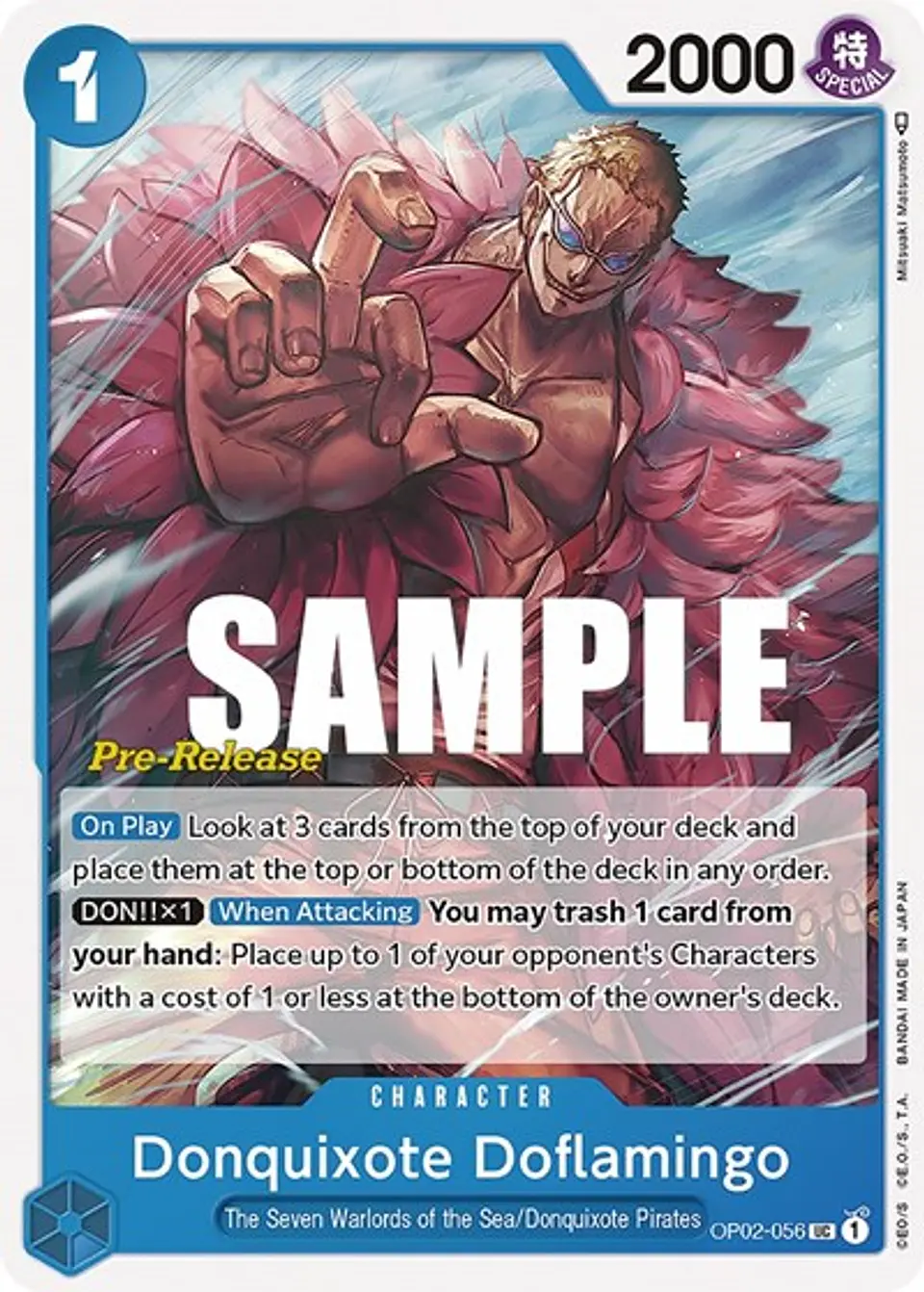 Donquixote Doflamingo (Pre-Release) 1
