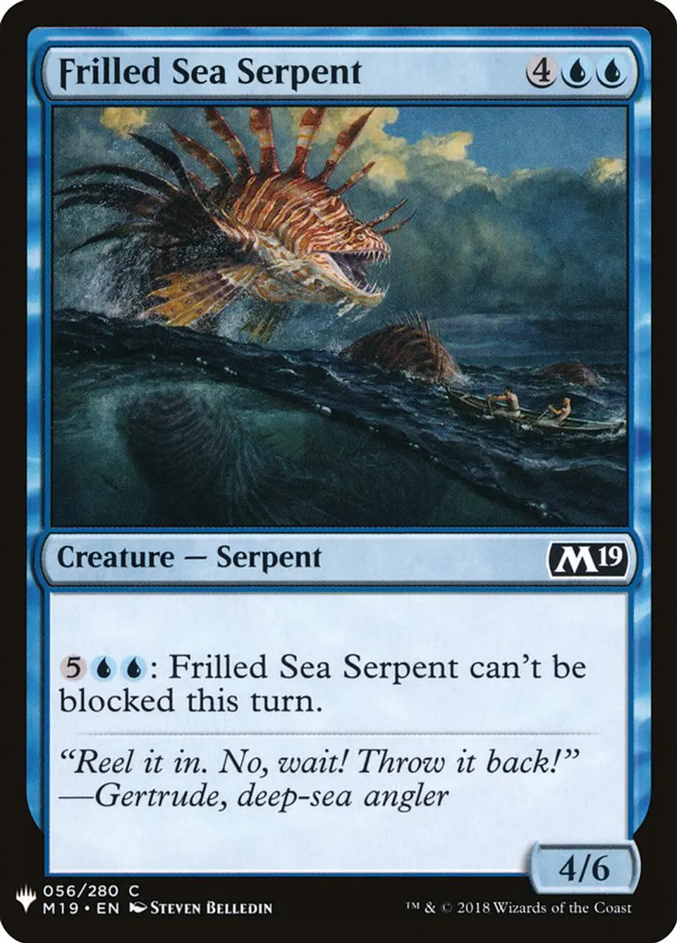 Frilled Sea Serpent (The List) 1