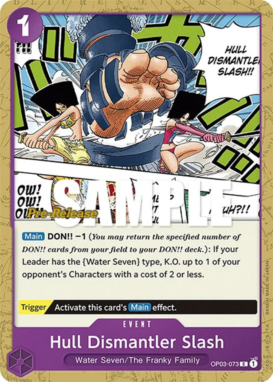 Hull Dismantler Slash (Pre-Release) 1
