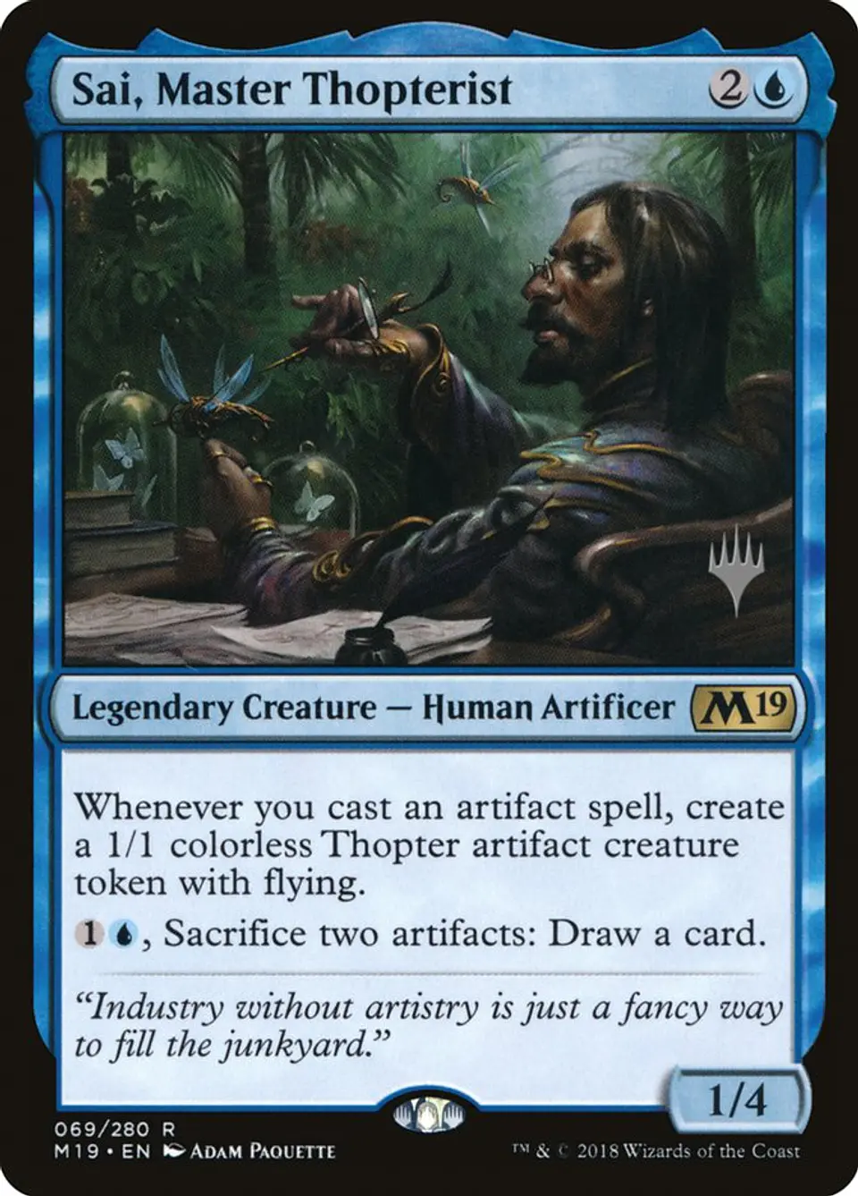 Sai, Master Thopterist (Promo Pack) 1