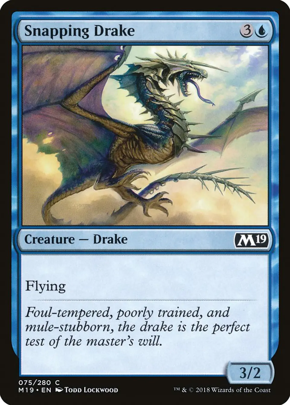 Snapping Drake 1