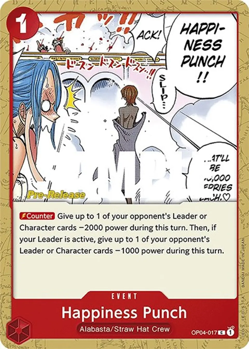 Happiness Punch (Pre-Release) 1