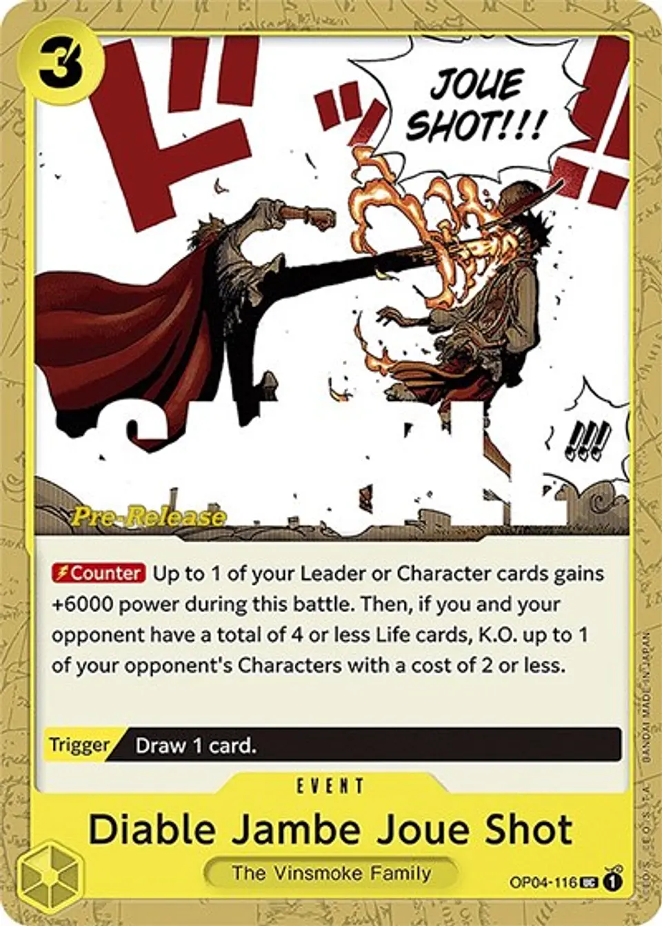 Diable Jambe Joue Shot (Pre-Release) 1