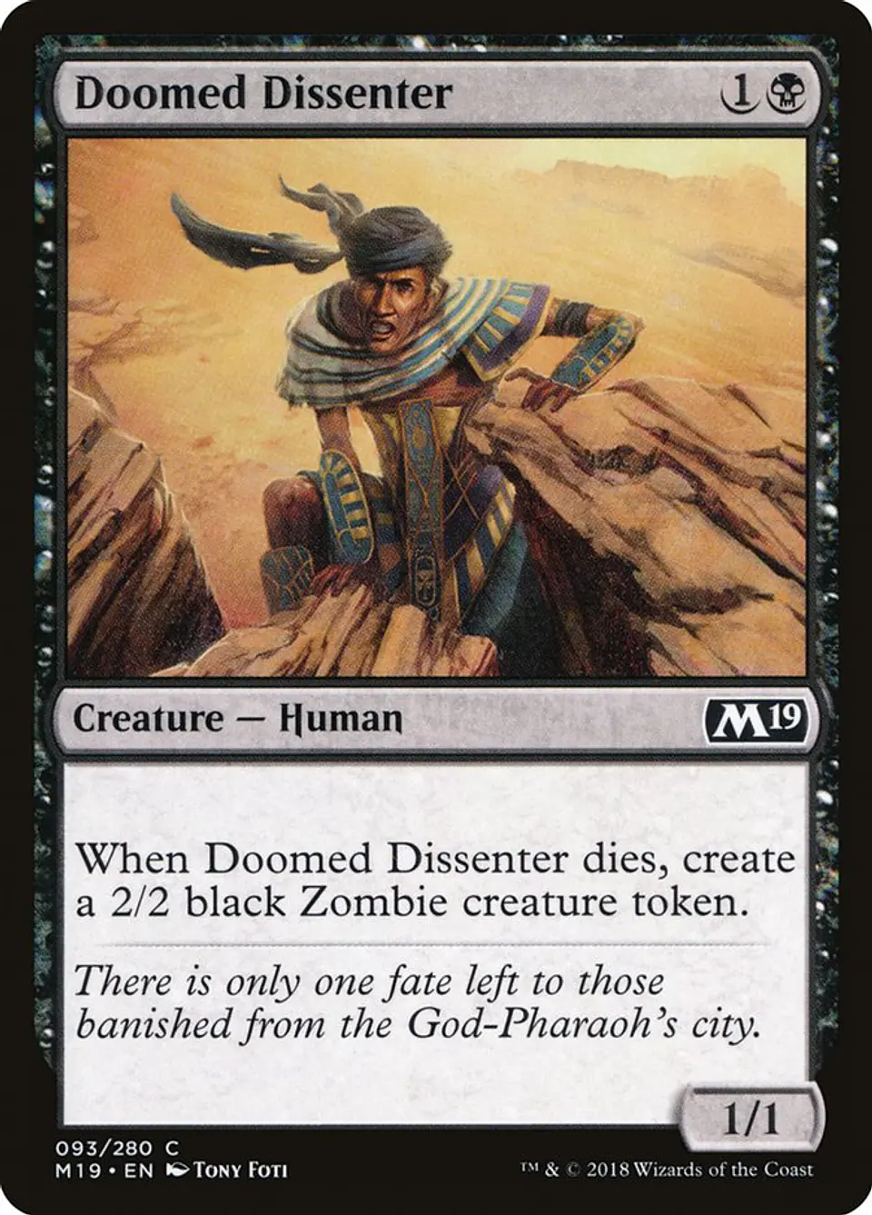 Doomed Dissenter 1