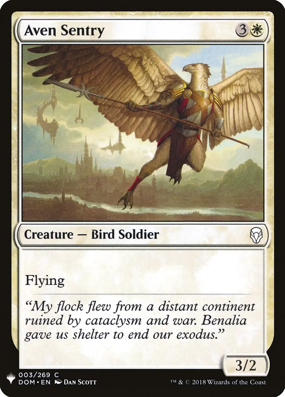 Aven Sentry (The List) 1