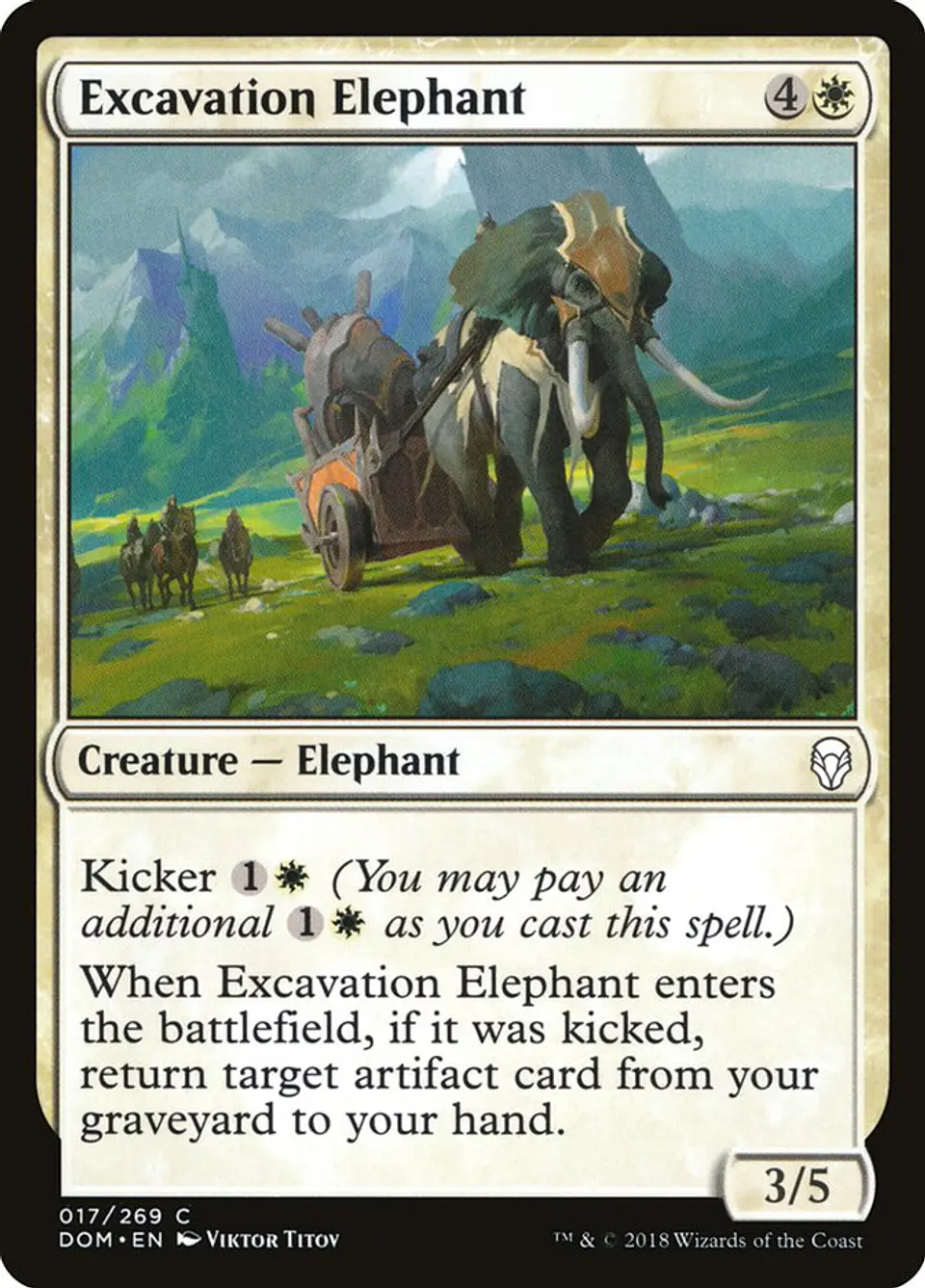 Excavation Elephant 1