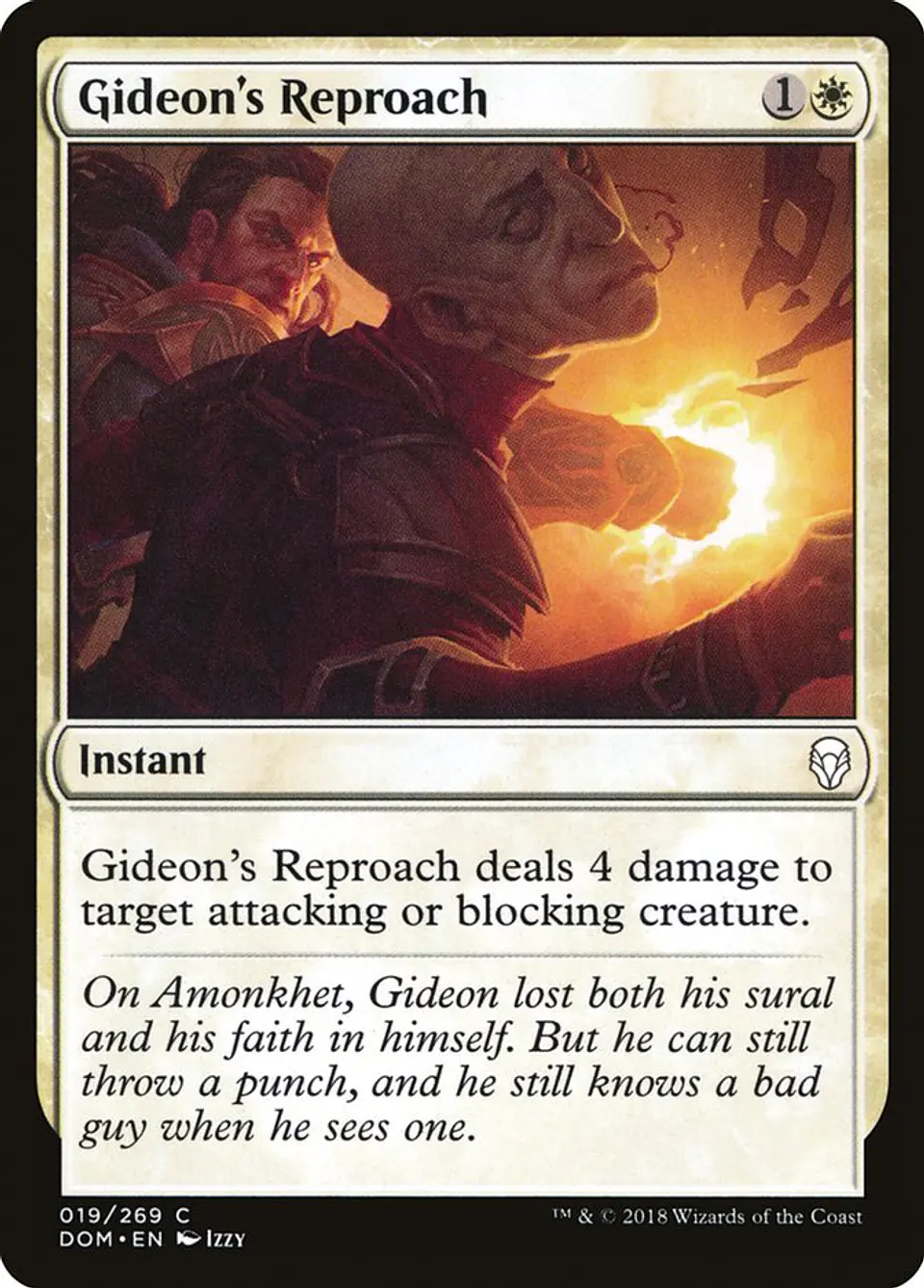 Gideon's Reproach 1