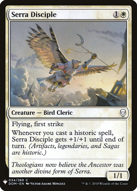 Serra Disciple (The List)