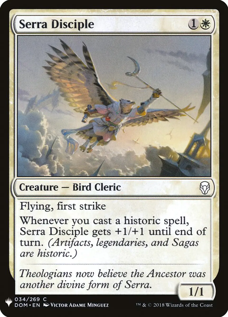 Serra Disciple (The List) 1
