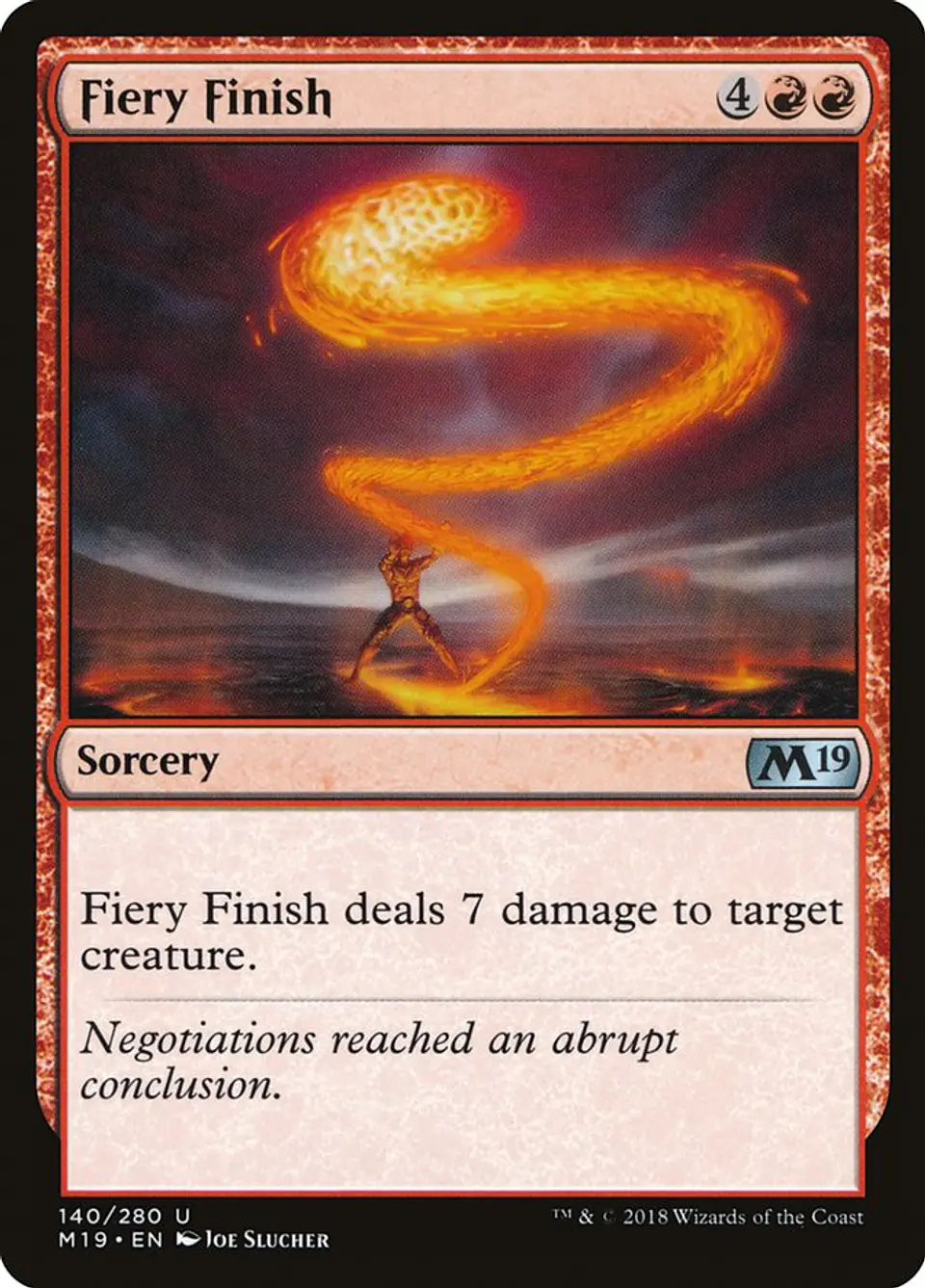 Fiery Finish 1