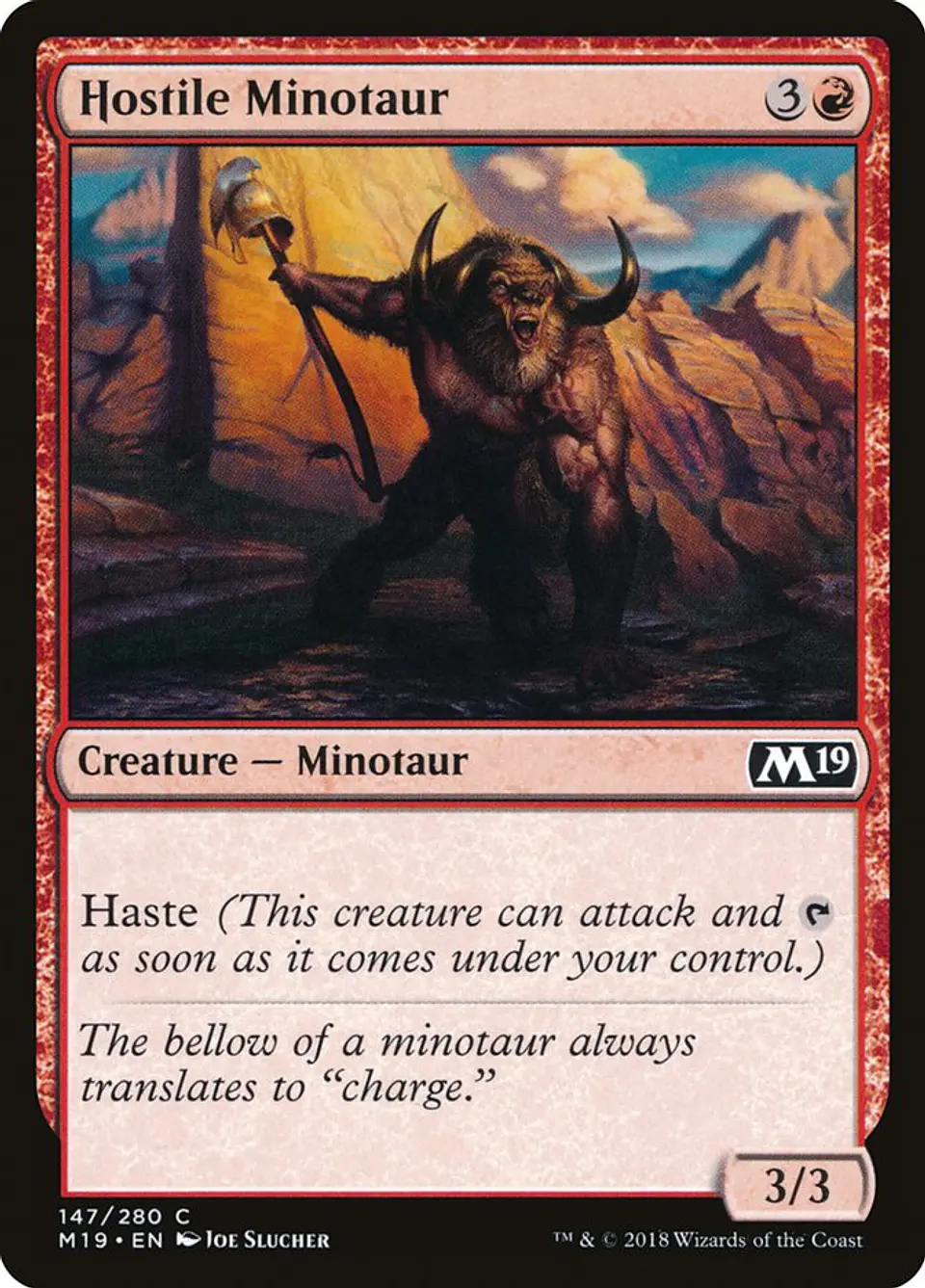Hostile Minotaur 1