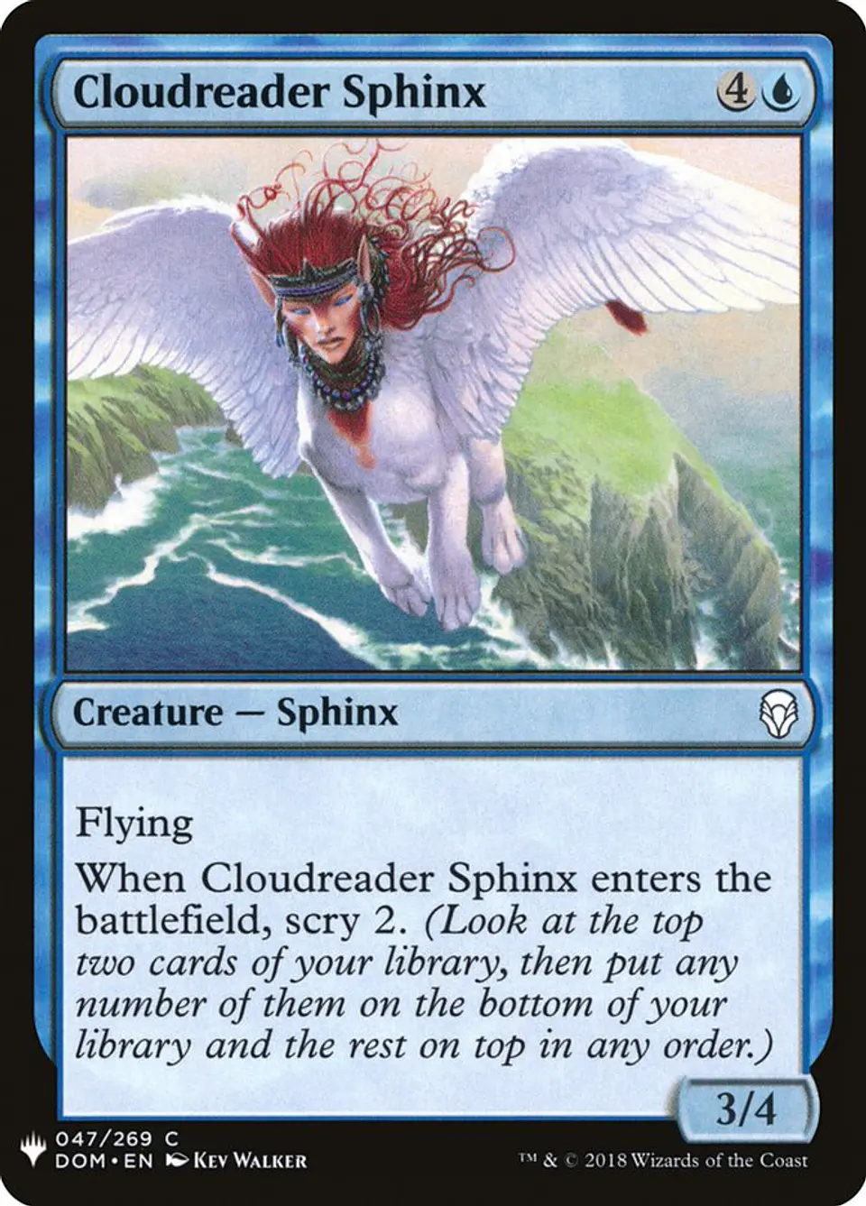 Cloudreader Sphinx (The List) 1