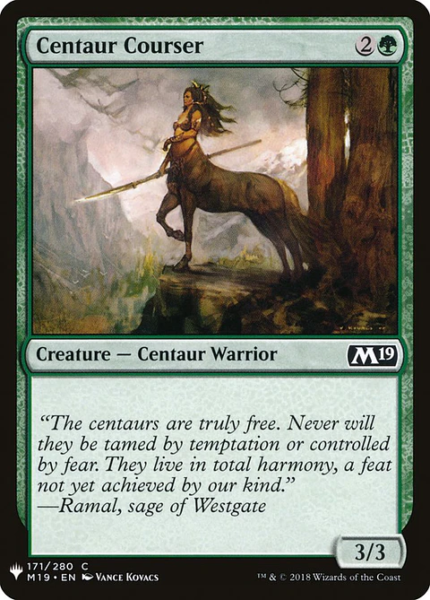 Centaur Courser (The List)