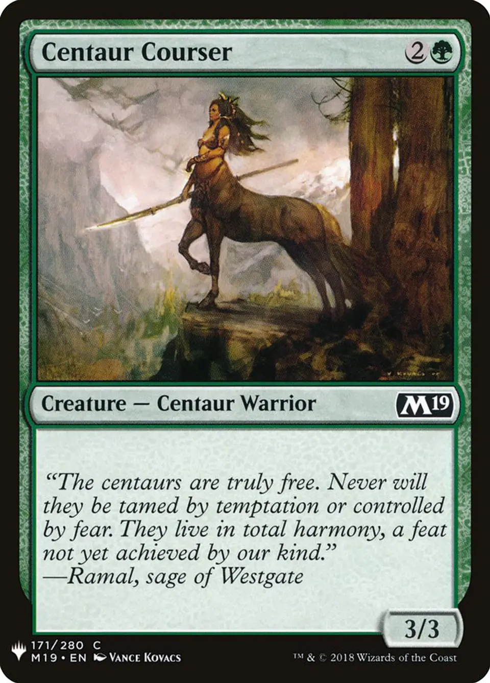 Centaur Courser (The List) 1