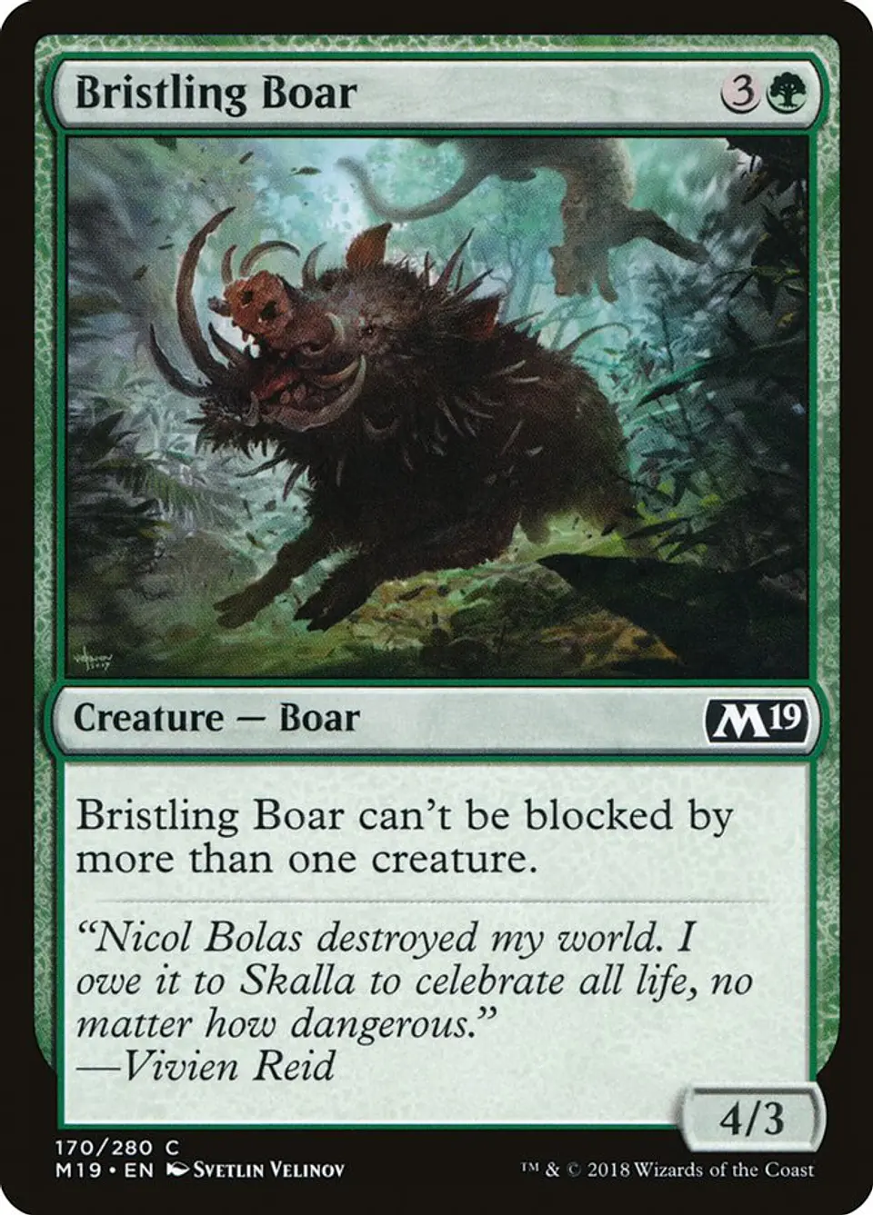 Bristling Boar 1