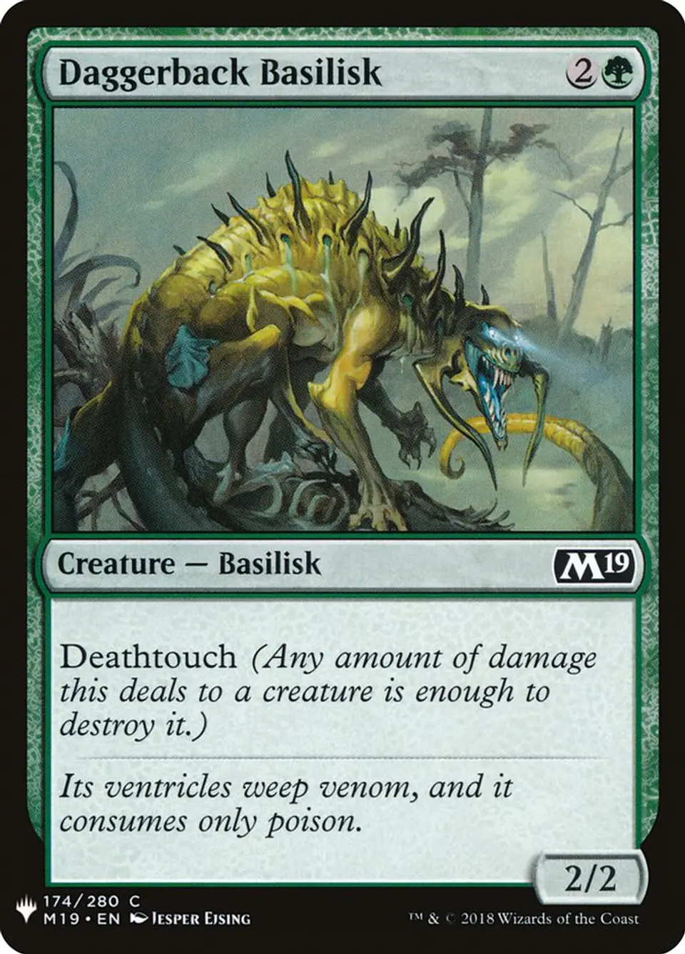 Daggerback Basilisk (The List) 1