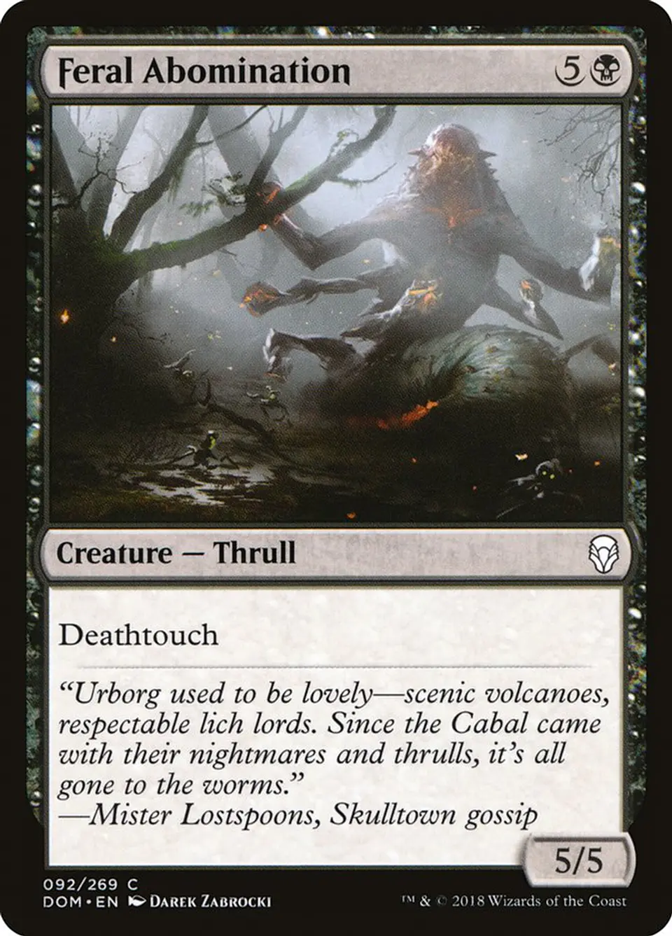 Feral Abomination 1