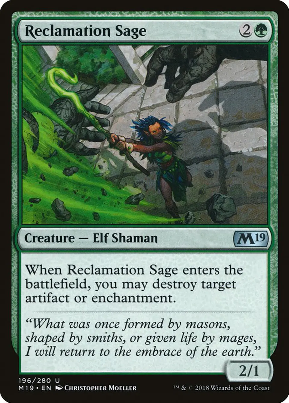 Reclamation Sage 1
