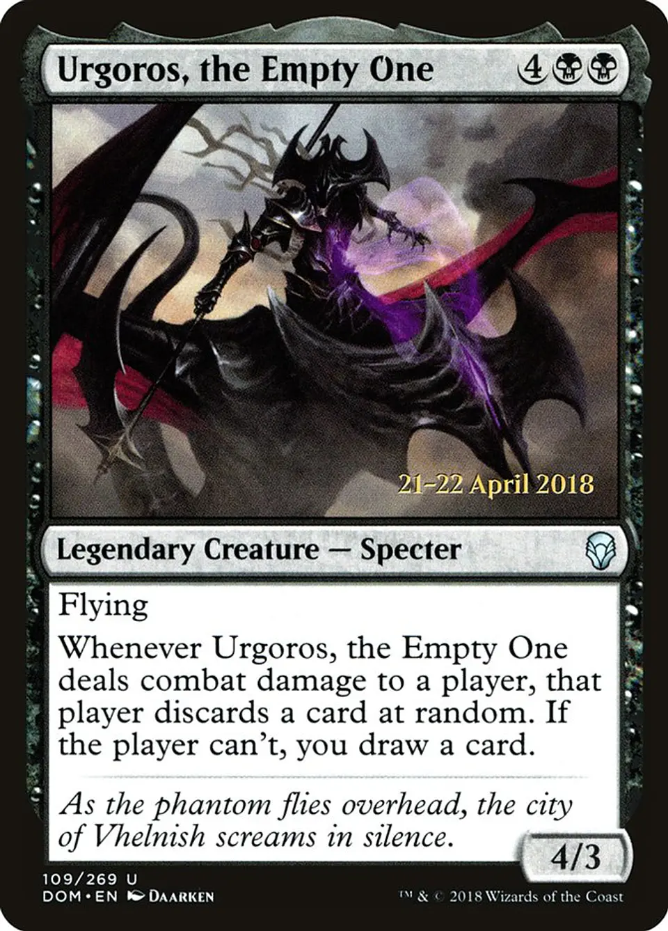 Urgoros, the Empty One (Pre-release) 1
