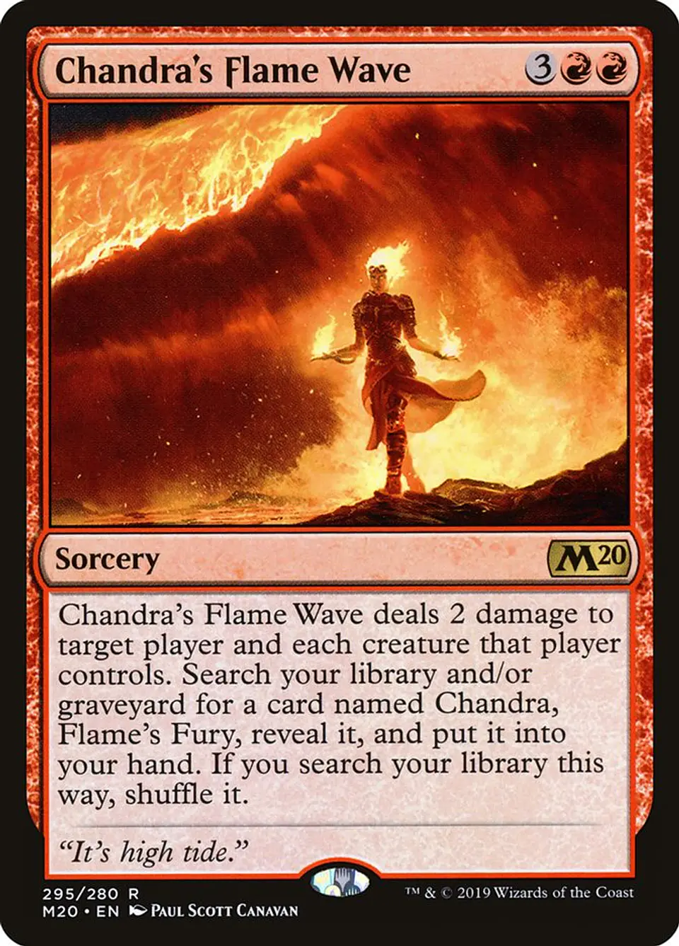 Chandra's Flame Wave 1