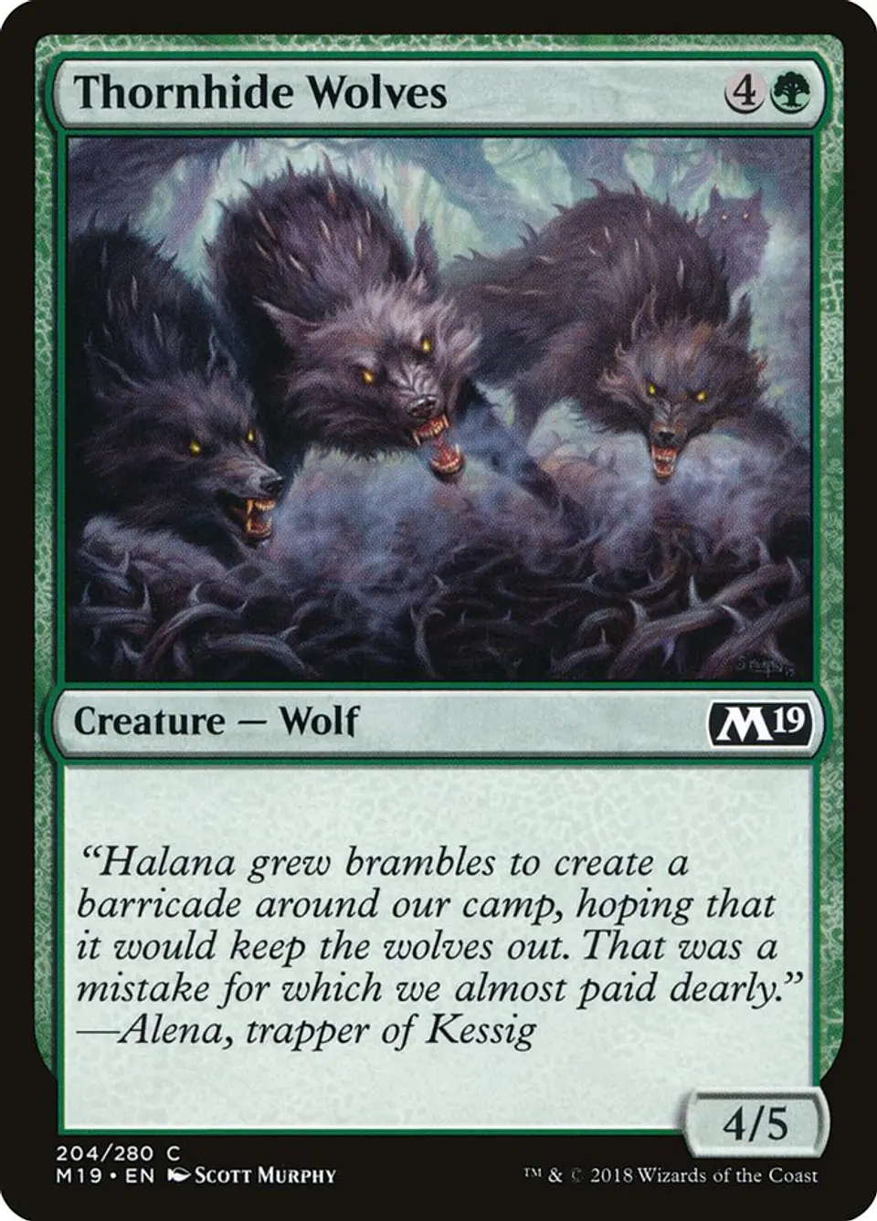 Thornhide Wolves 1