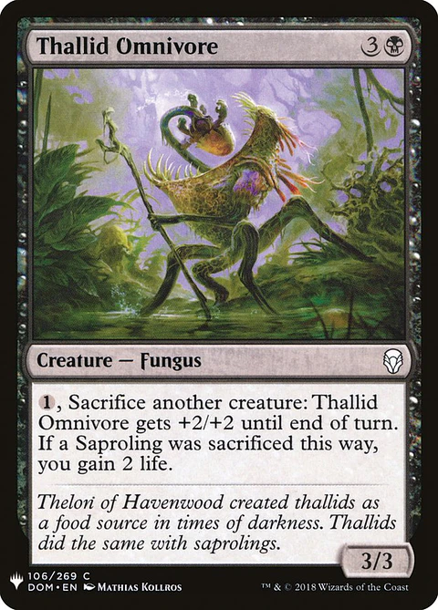 Thallid Omnivore (The List)