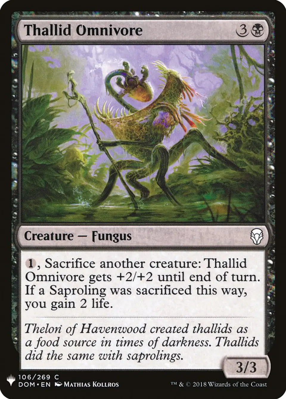 Thallid Omnivore (The List) 1