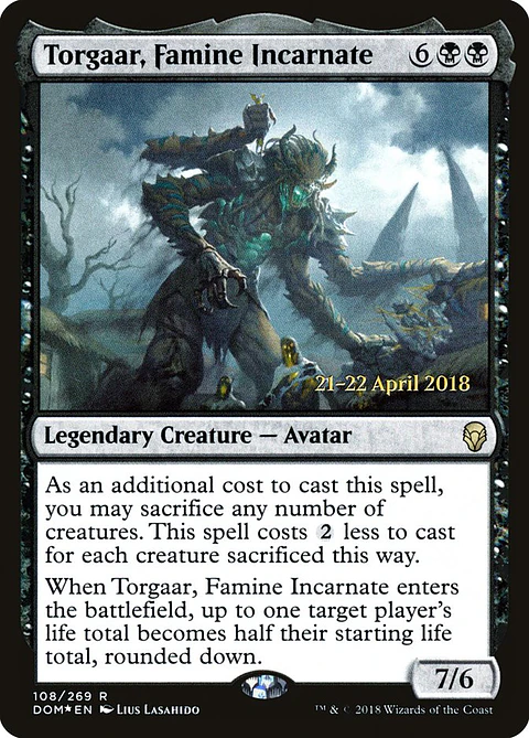 Torgaar, Famine Incarnate (Pre-release)