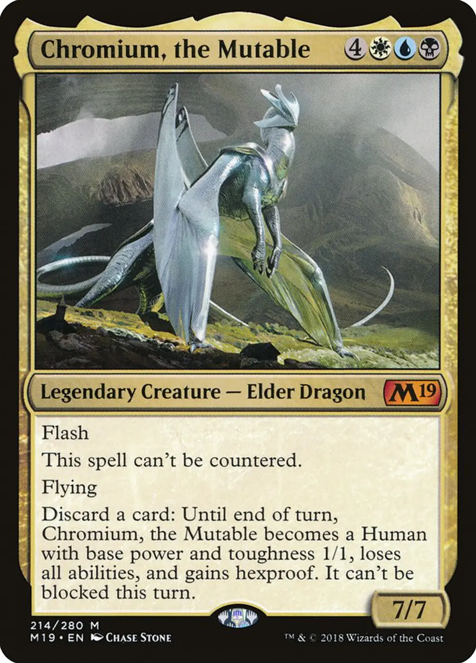 Chromium, the Mutable 1