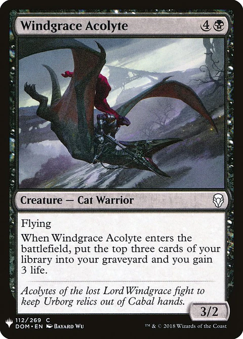 Windgrace Acolyte (The List)