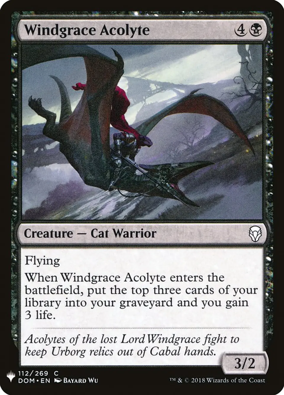 Windgrace Acolyte (The List) 1