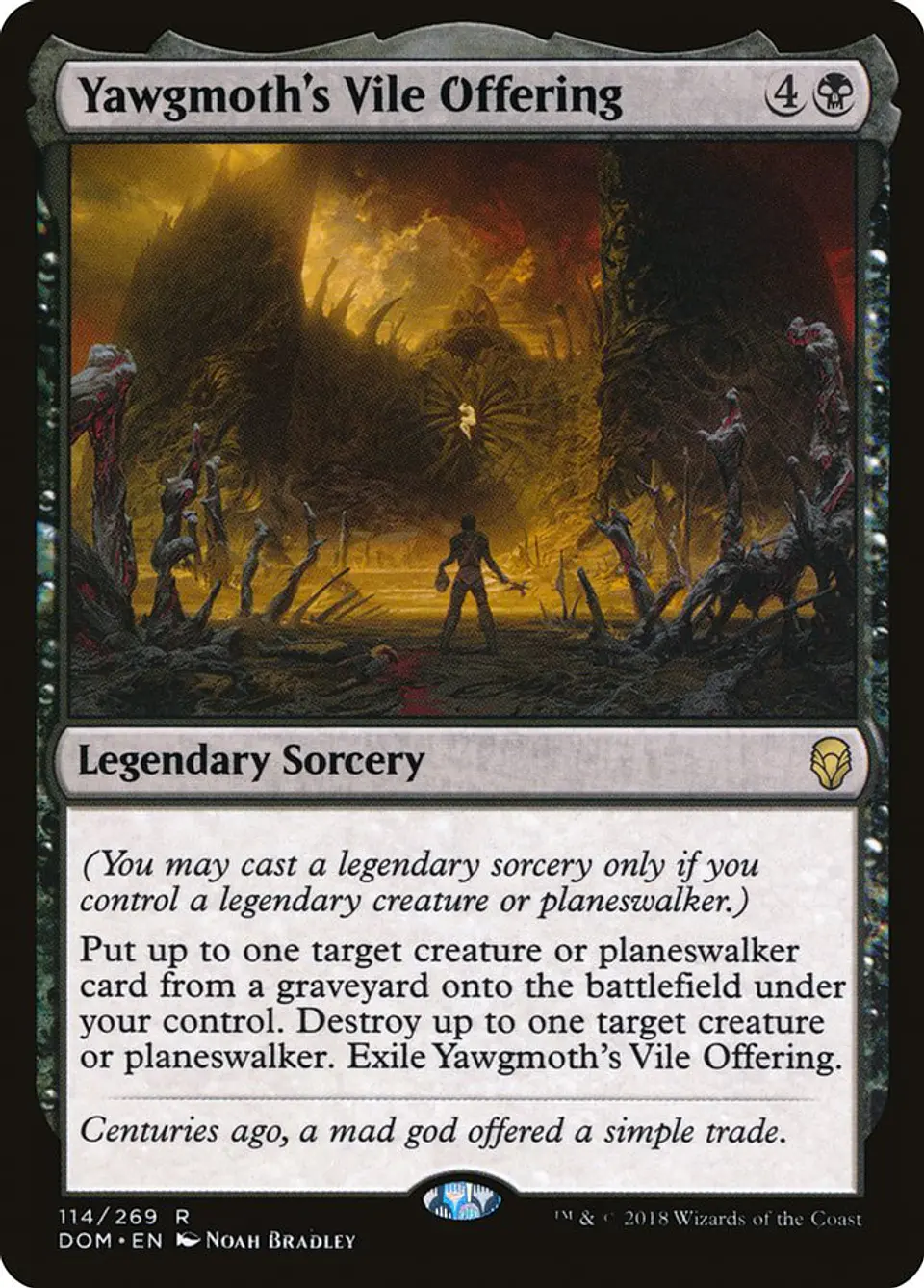 Yawgmoth's Vile Offering 1